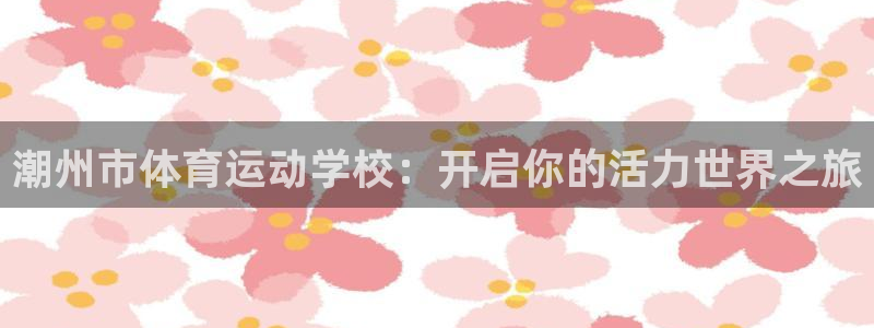 6t体育旧版：潮州市体育运动学校：开启你的活力世界之旅