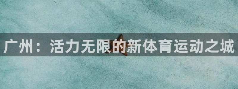 6t体育下载：广州：活力无限的新体育运动之城